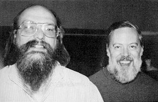 Ken Thompson &amp;amp; Dennis Ritchie